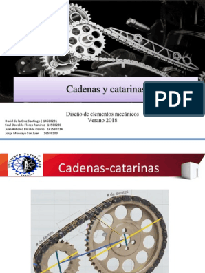 Cadenas Catarinas | PDF | | Ingeniería mecánica