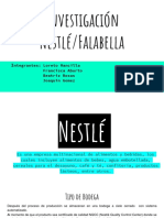 Ayuda sobre logistica y distribucion de Nestle y Fallabela