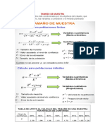 Practica Muestreo 2018 II