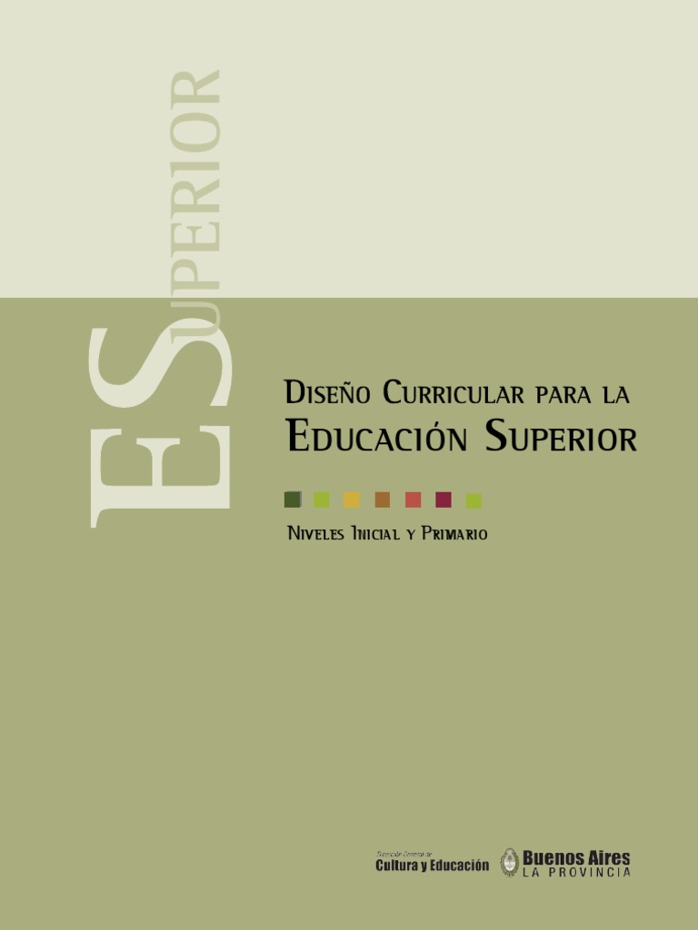 Diseño Curricular en Educación Superior | PDF | Plan de estudios | Maestros