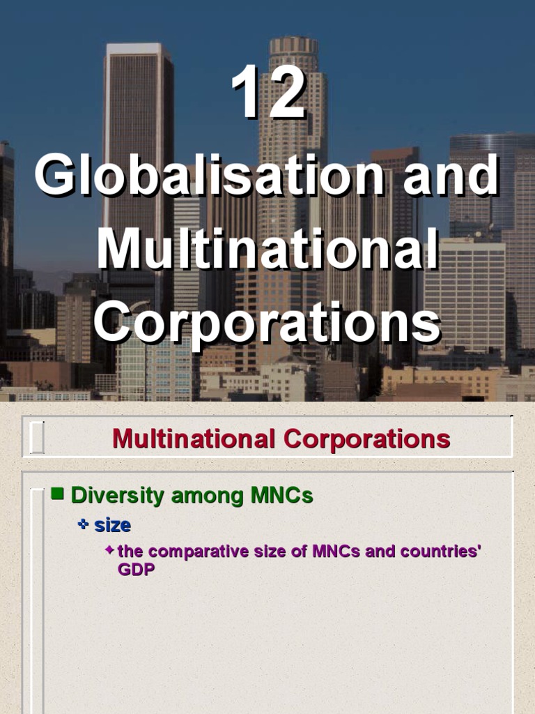 Multinational | PDF