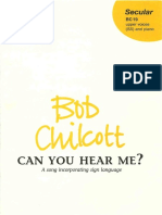 Chilcott Canyouhearme PDF