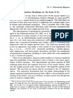 Digression: Symmetry Breaking (Or The Lack It) : (17, 3821: As We 1,2,. A