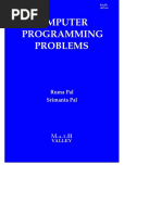 (Ruma Pal) Computer Programming Problems