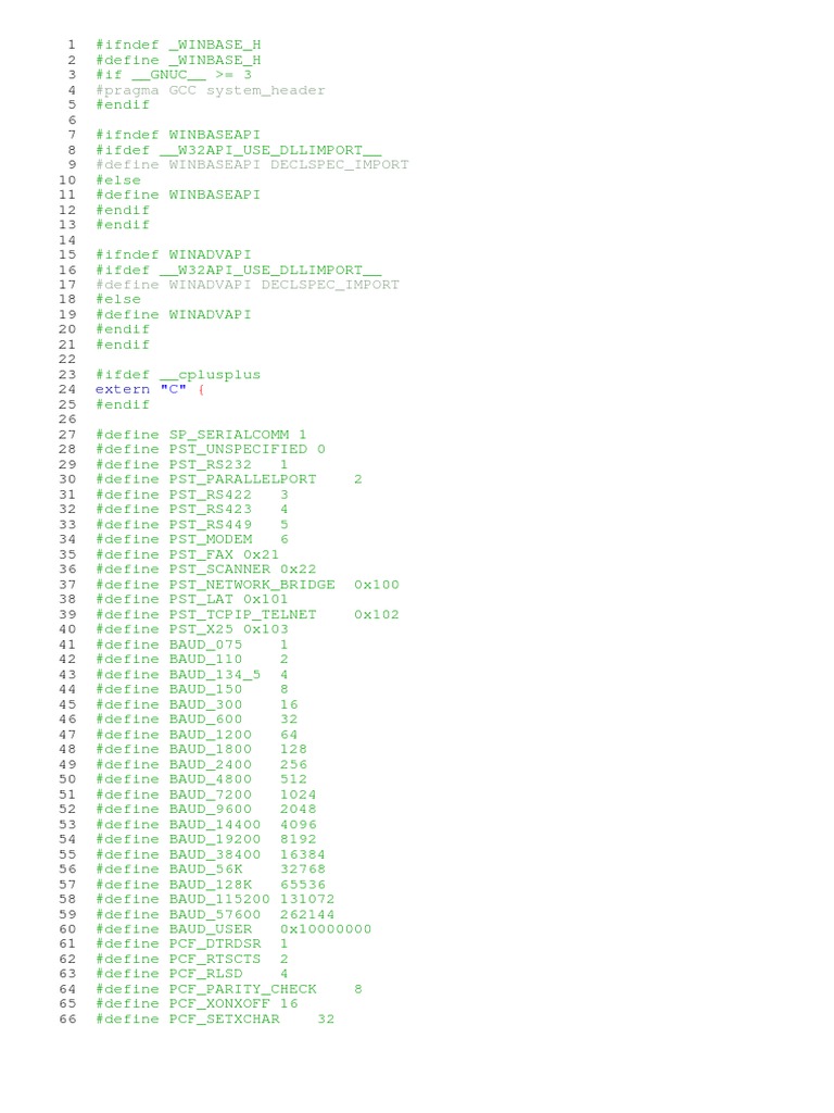 WinBase.h Definitions and Constants | PDF | Computer Data Storage ...