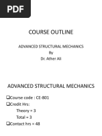 Advanced Structural Mechanics