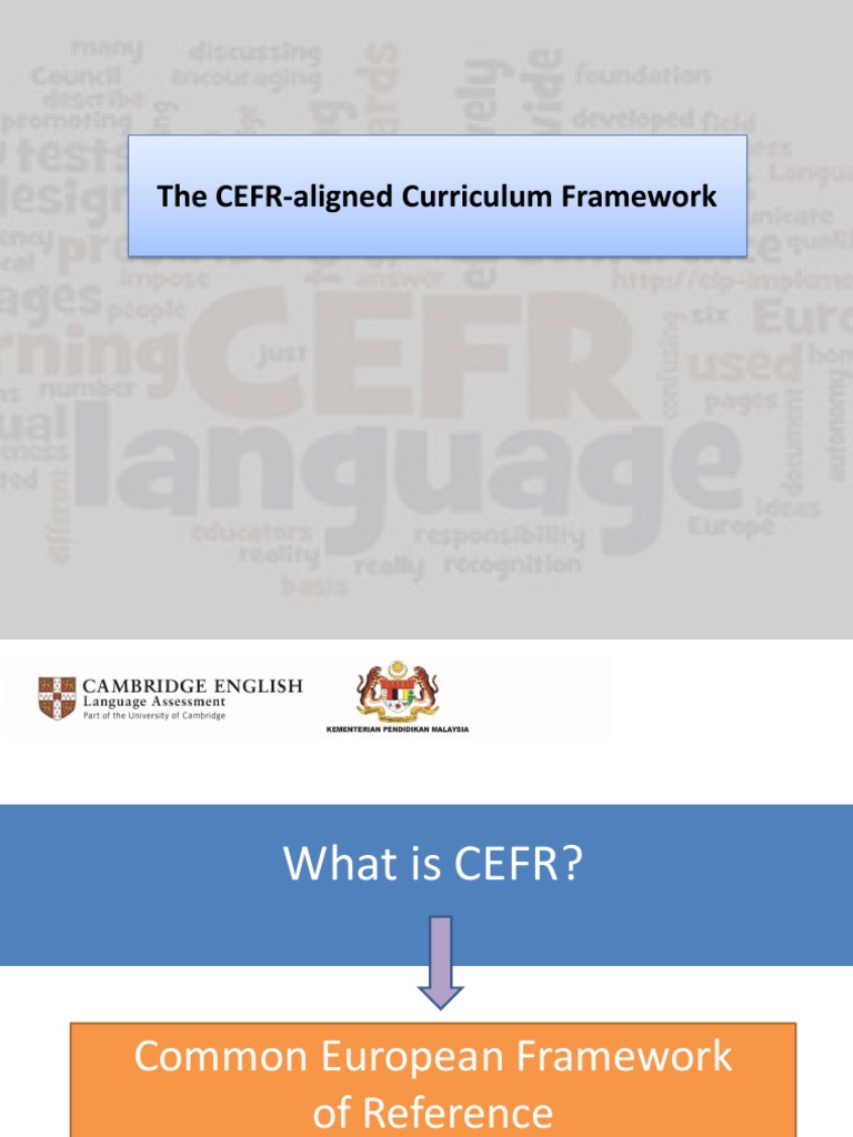 Cefr In House PDF Curriculum Vocabulary