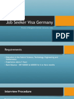 Job Seeker Visa Germany