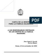 Carta de La Mision