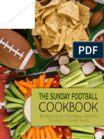 The Sunday Football Cookbook - BookSumo Press
