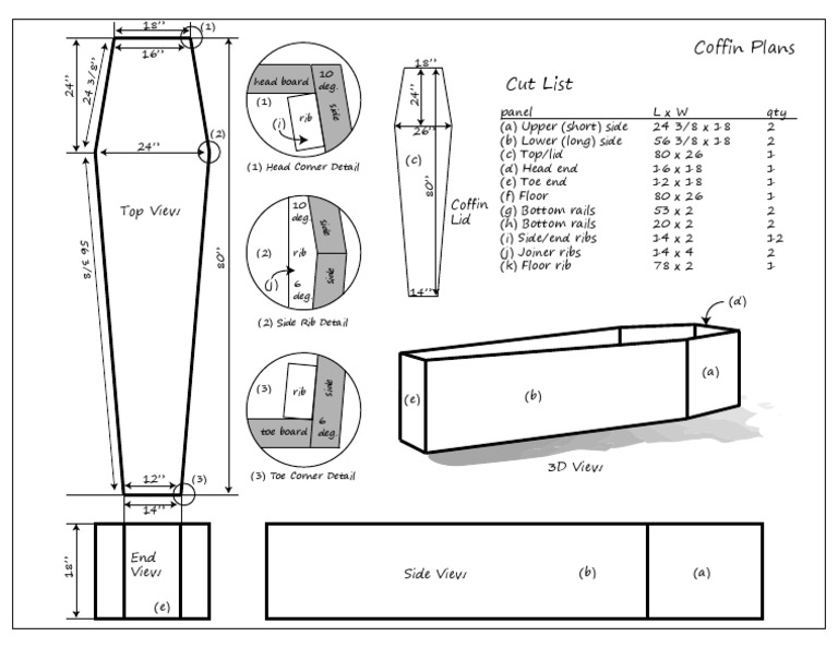 CoffinPlans PDF | PDF