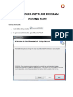 Instructiuni Instalare Phoenix Suite