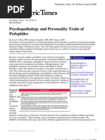 Download Psycho Pathology and Personality Traits of Pedophiles by Azhan Ahmed SN38957644 doc pdf