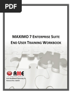Maximo 7.6.1 Key User Training Guide, ANU Unit 4: Work Order Management ...