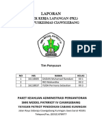 Laporan Pratek Kerja Lapangan