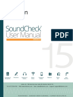Manual SoundCheck 15 0 V20160902E PDF