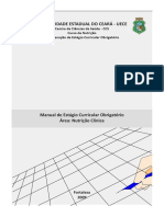 Manual Estágio Curricular em Nutrição Clínica UECE