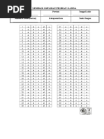 B.03 Form Lembar Jawaban