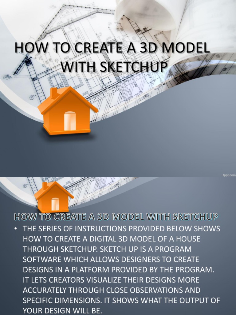 SketchUp 3D Modeling Guide | PDF