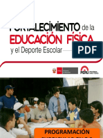 Programación Curricular Ed Física 2015 - Plan de Fortalecimiento