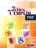 Guide Maintien Dans Emploi PDF