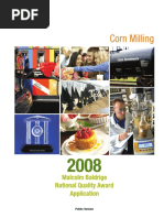 2008 Cargill Corn Milling Application Summary