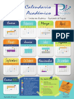 Calendario Académico 2016 PDF