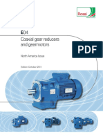 Coaxial Gear Reducers and Gearmotors: North America Issue