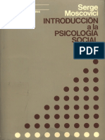 Introducción a La Psicologia Social