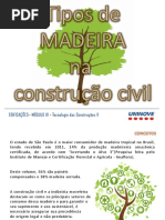 EDIF_Tipos de Madeira Na Construção Civil