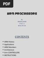 Arm Processors: By, Nimmi James S7 Ec-A Roll No:46