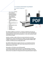 Radiology and Image Department Equipment