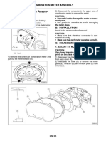 Combination Meter Assembly