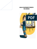 Manual de Mantenimiento Preventivo para Hardware PDF