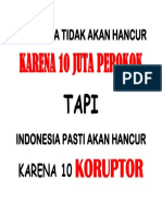 Indonesia Tidak Akan Hancur