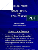 Kuliah 11 Unsur Hara Dan Penyerapan Hand