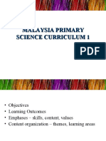 Malaysia Primary Science Curriculum 1