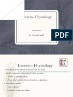 Exercise Physiology: Dr. Patrick W. SPKFR