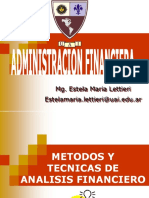 Unidad 2 RATIOS Admnistracion Financiera 2018