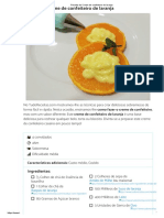 Receita de Creme de Confeiteiro de Laranja