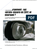 Téléchargement _ Qui «Pirate» Encore en 2017, Et Pourquoi _ - Libération