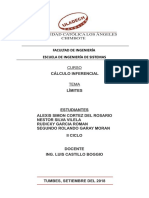 Ejercicos de Calculo Inferencial