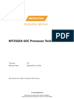 MediaTek MT2502A SOC Data Sheet v1 0