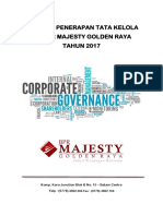 Tata Kelola 2017 - PT BPR Majesty Golden Raya