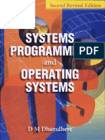 Systems Programming and Operating Systems by Dhamdhere PDF