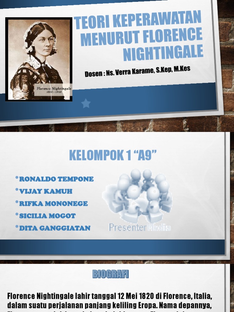 Teori Keperawatan Menurut Florence Nightingale
