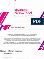 DRAINASE PERKOTAAN EFEKTIF