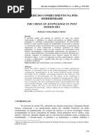 Crise Do Conhecimento