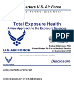 Total Exposure Health -A New Approach to the Exposure Sciences