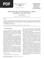 Download International Rules on Decommissioning of Offshore Installations by Abdul Qaiyum SN38968061 doc pdf